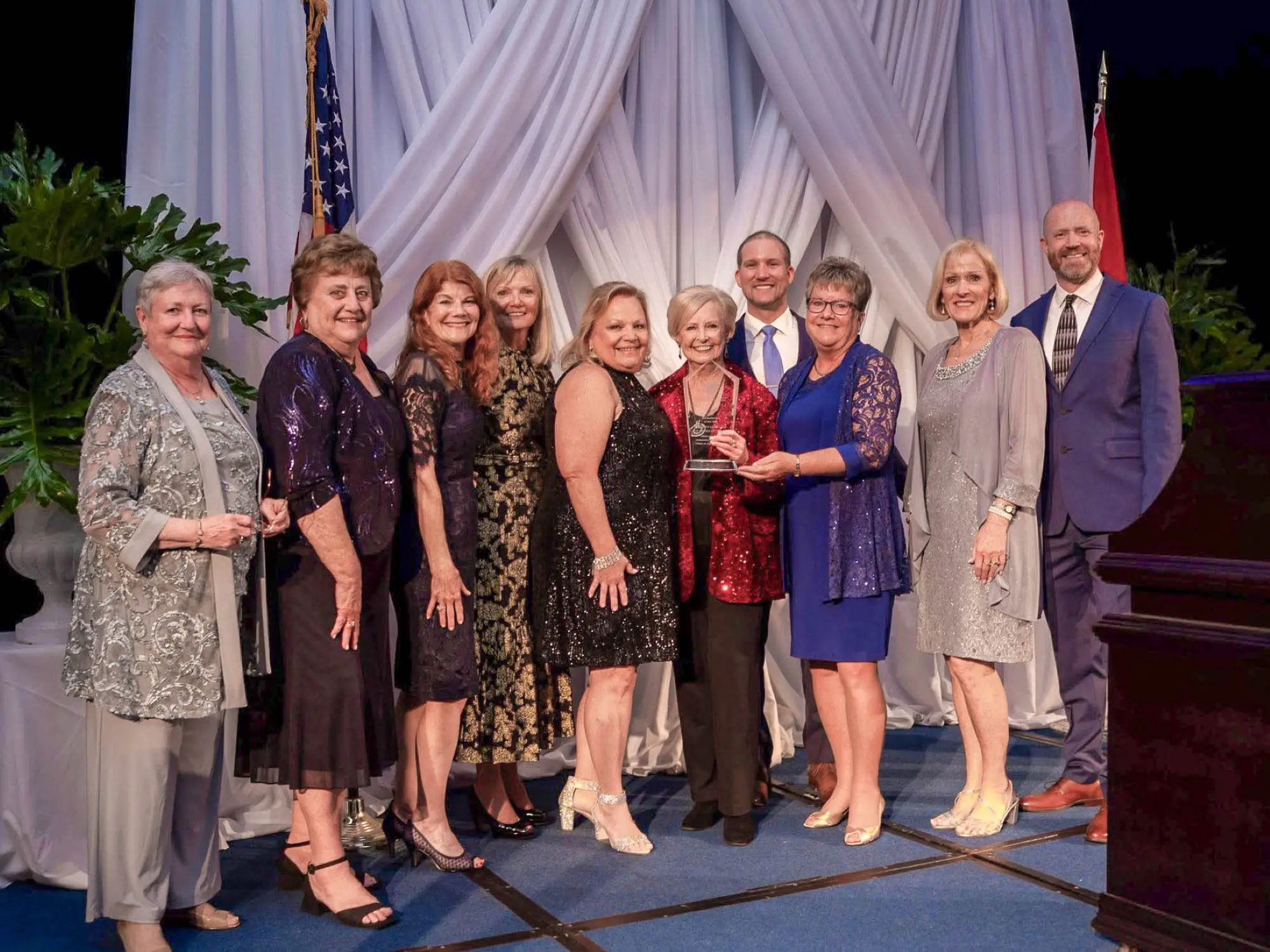 Recognition of the Panama City Beach Humanitarian of the Year award.